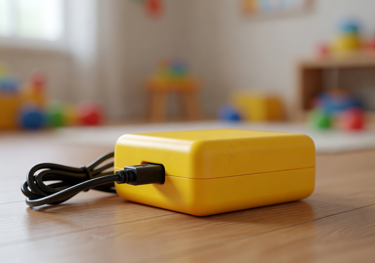 Rechargeable battery pack for kids electric ride-on car with charging cable